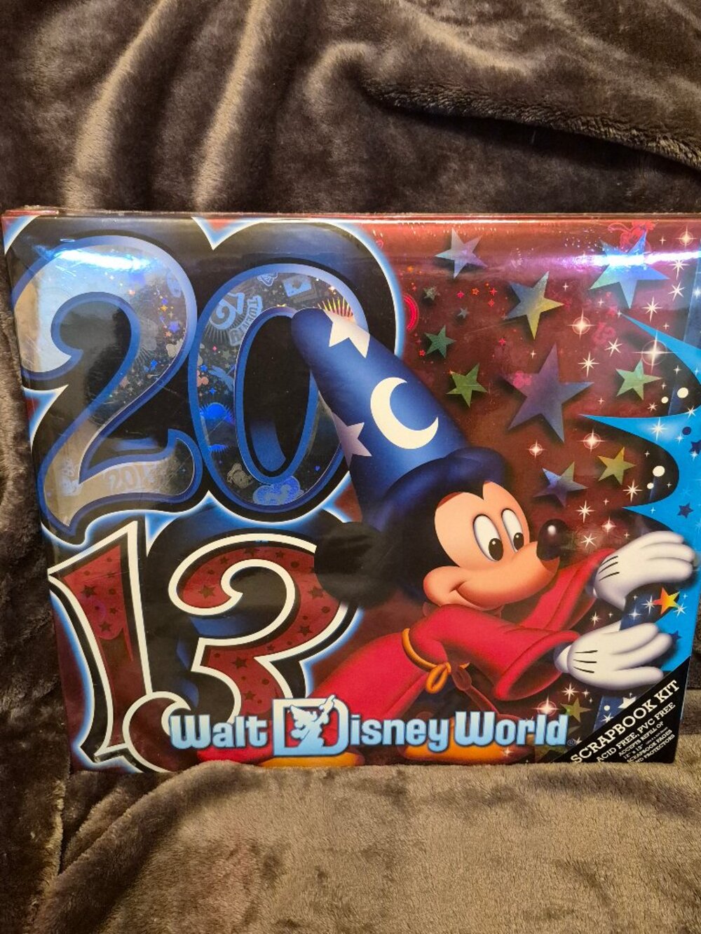 Walt Disney World 2013 12x12 Scrapbook Set Album 15 page NEW and sealed